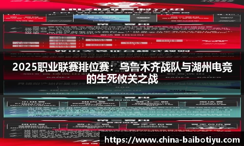 2025职业联赛排位赛：乌鲁木齐战队与湖州电竞的生死攸关之战